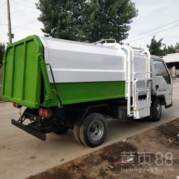 守护城市洁净，福田卡三5立方挂桶垃圾车全方位解析